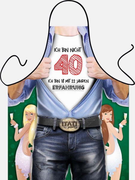 Lustige Schürze zum 40.Geburtstag